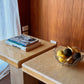 Pair of Vintage Italian Travertine Tables