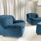 Zotta Vintage Corduroy Modular Chairs - Four Available