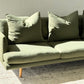 Custom Linen Jardan Nook Sofa
