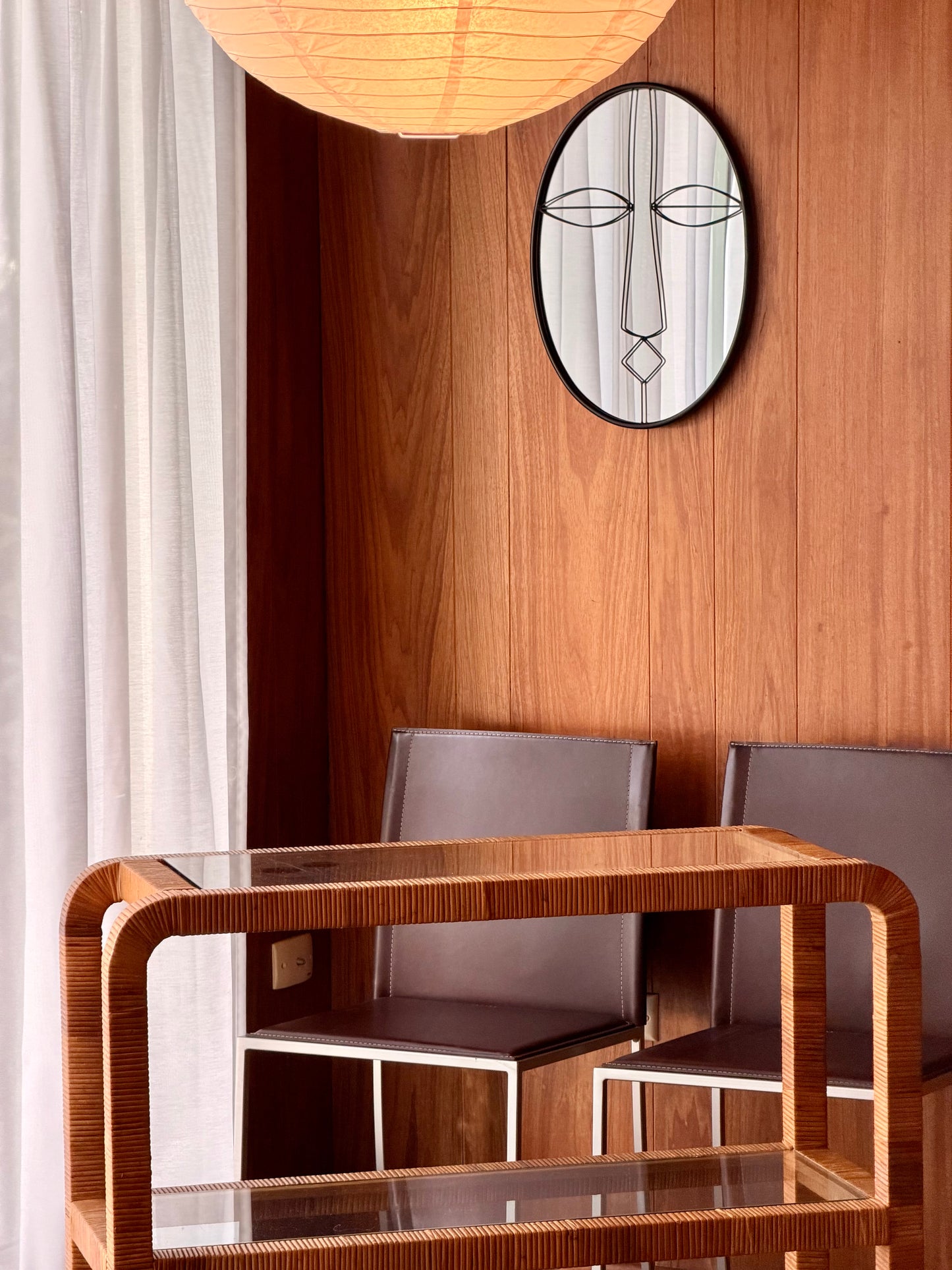 Authentic Calligaris Leather Dining Chairs — Made in Italy (Set of 5)
