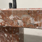 Rosso Bilbao Marble Dining Table