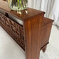 Vintage Carved Wooden Sideboard / Room Divider