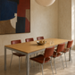 Vintage AERO Dining Table & Six Leather Chairs