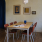 Vintage AERO Dining Table & Six Leather Chairs