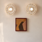 Peill & Putzler round glass vintage lights (circa 1970)