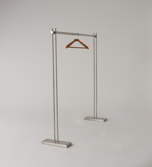 Modular Stainless Steel Clothing Rack