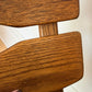 Pair of Brutalist Oak Chairs by Dittmann & Co, Netherlands, 1960's