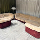 Vintage 8 Piece Fluffy Vanderoza Modular Sofa, 70’s
