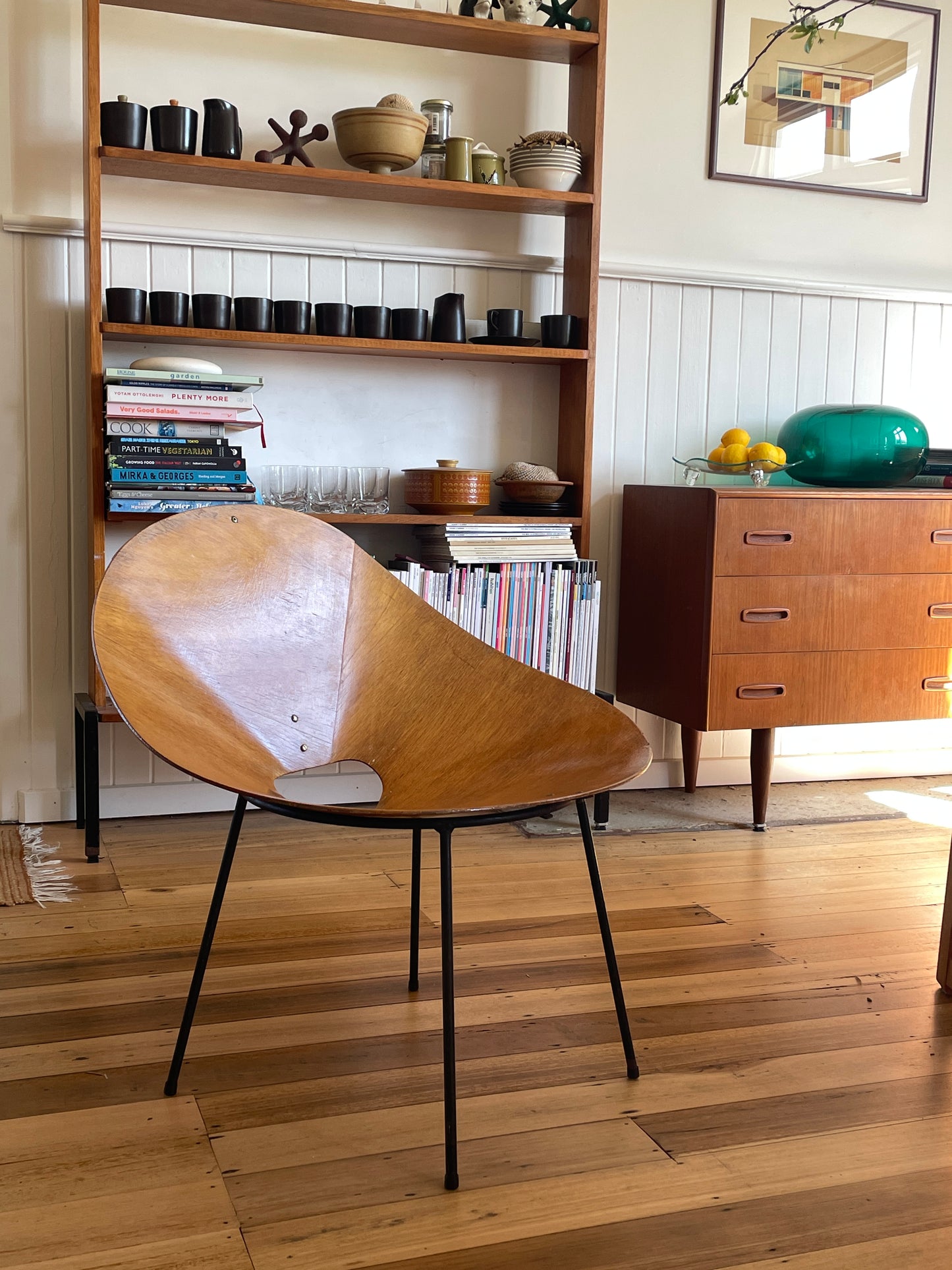 ON HOLD - Mid Century ‘Kone’ chair by Roger McLay