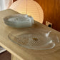 Rare Arcoroc France “poisson” fish dish glassware