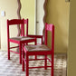 Red Rush Dining Chairs