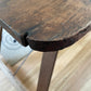 Vintage timber trestle table