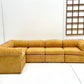 Yellow Corduroy Modular Sofa