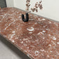 Rosso Bilbao Marble Dining Table