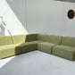 Green Corduroy Modular Sofa