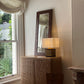 Vintage Walnut Burl Mirror (two available)
