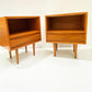 Pair of Teak Bedside Tables