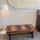 Vintage Retro Tile & Cedar Coffee Table - Spanish Revival