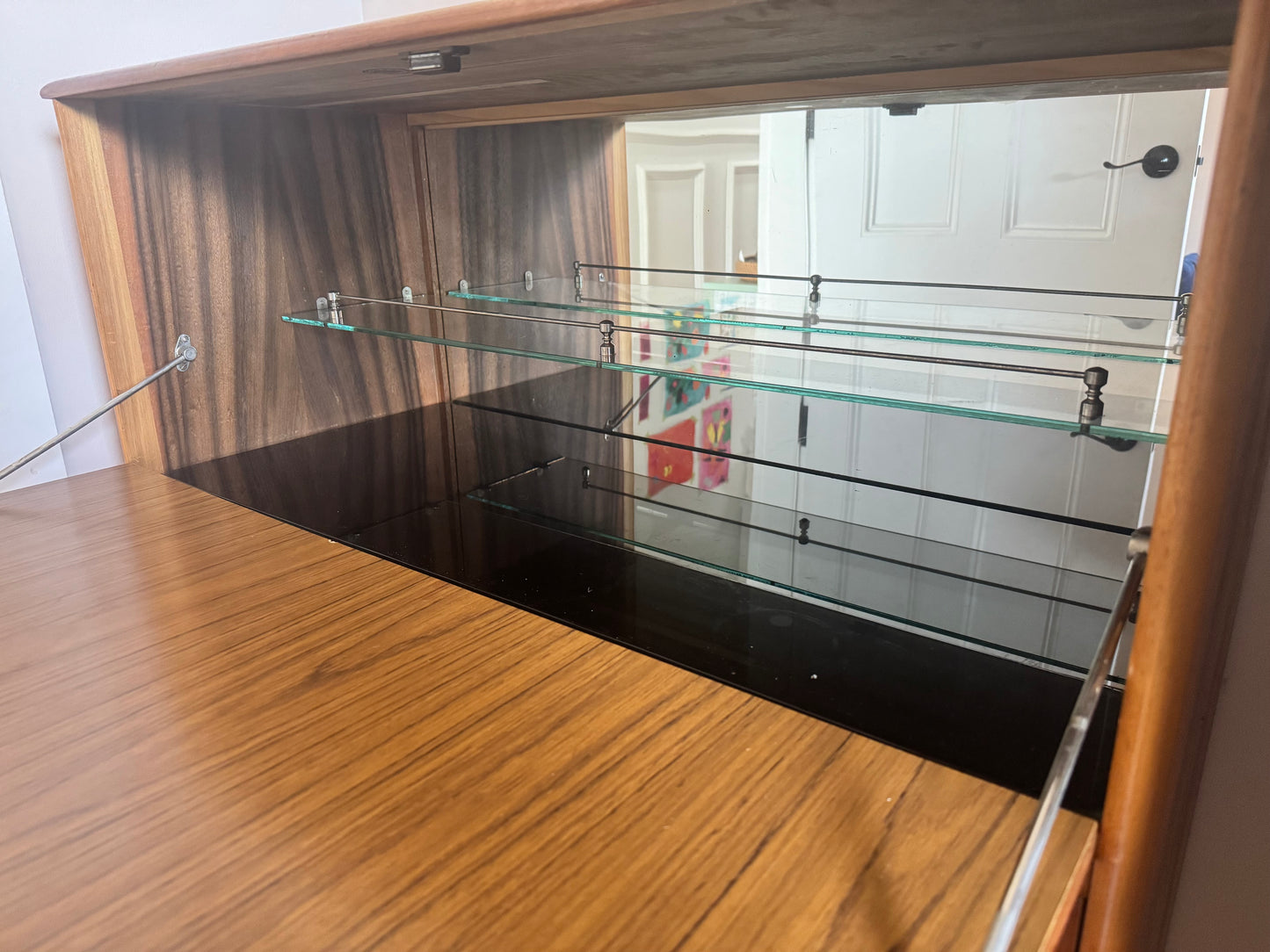 Mid Century 1960s Bar Cabinet
