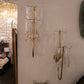 Pair of Murano Glass Wall Sconces