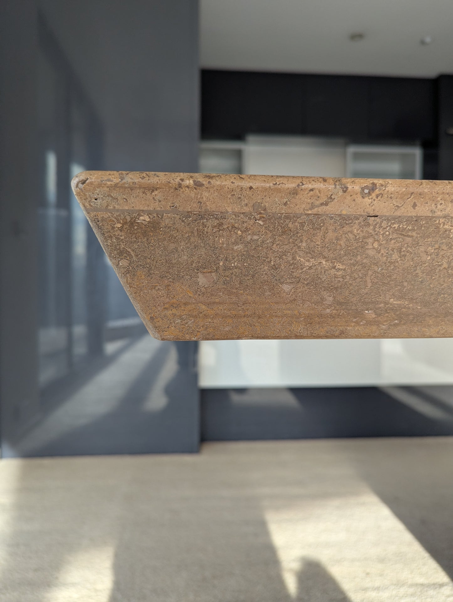 Travertine Dining Table