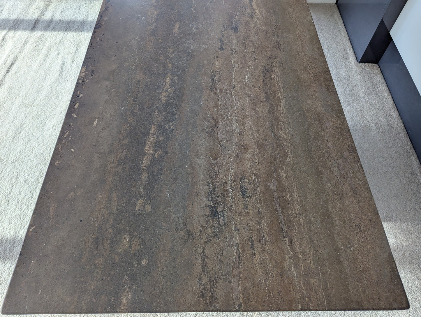 Travertine Dining Table