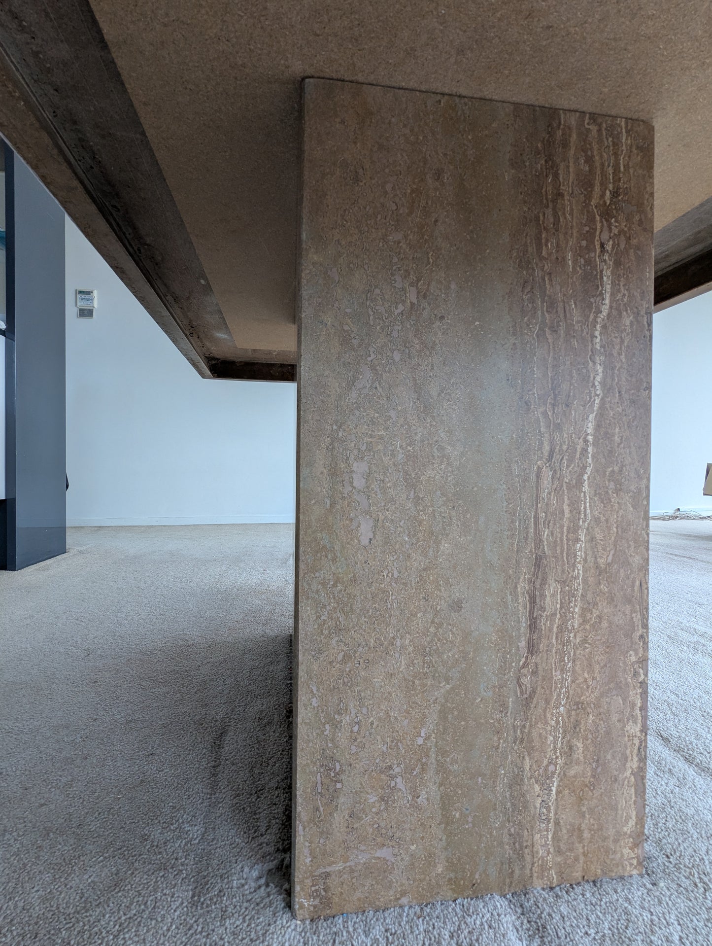 Travertine Dining Table