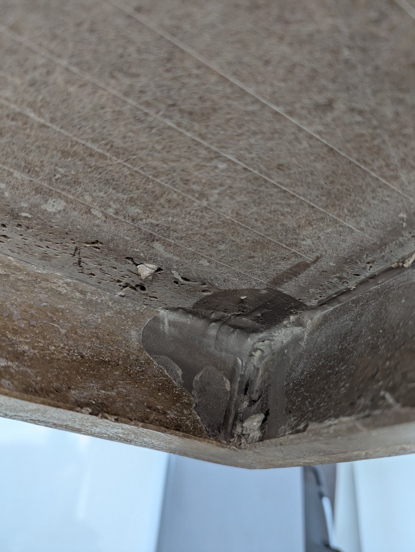 Travertine Dining Table