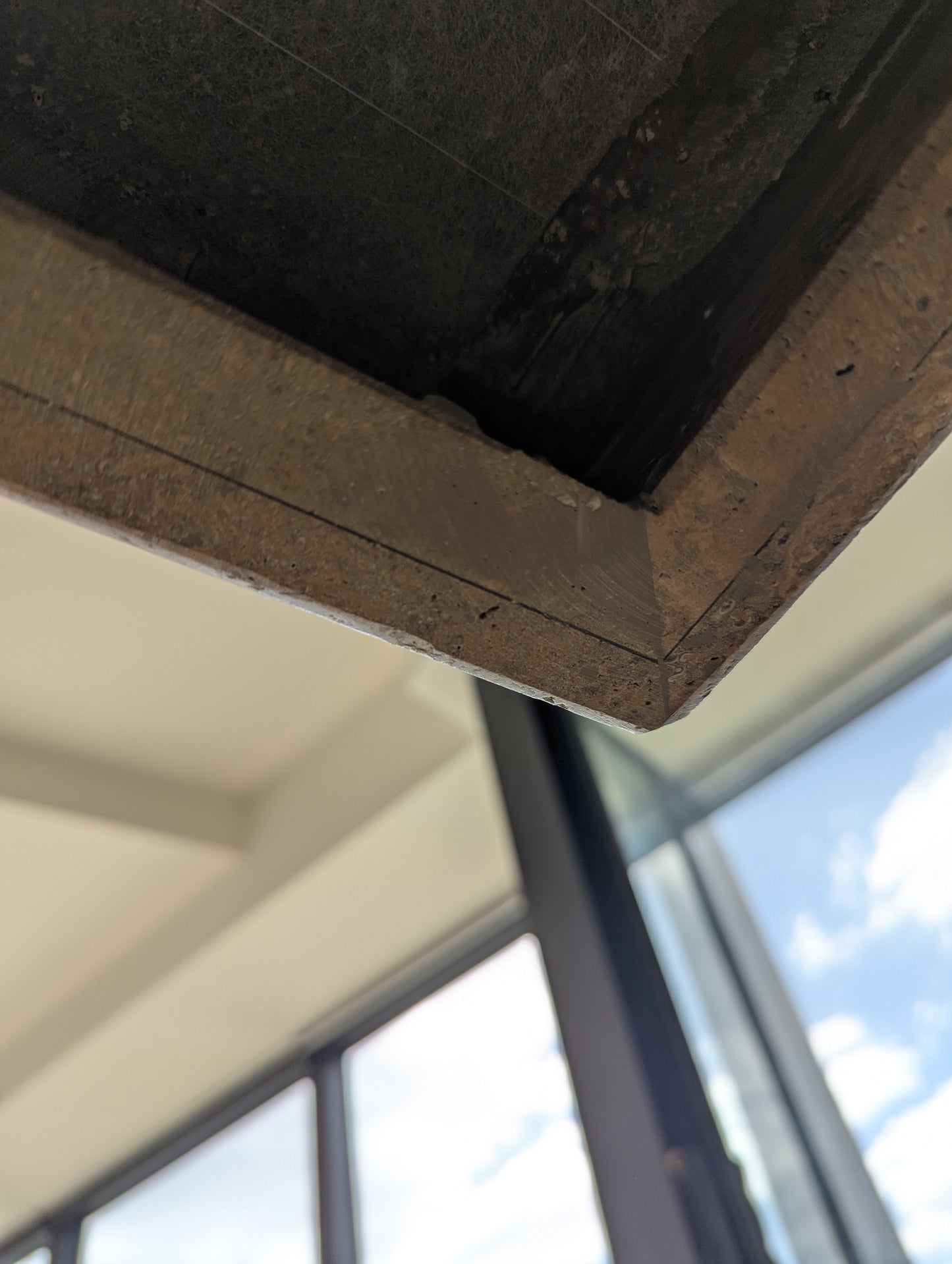 Travertine Dining Table