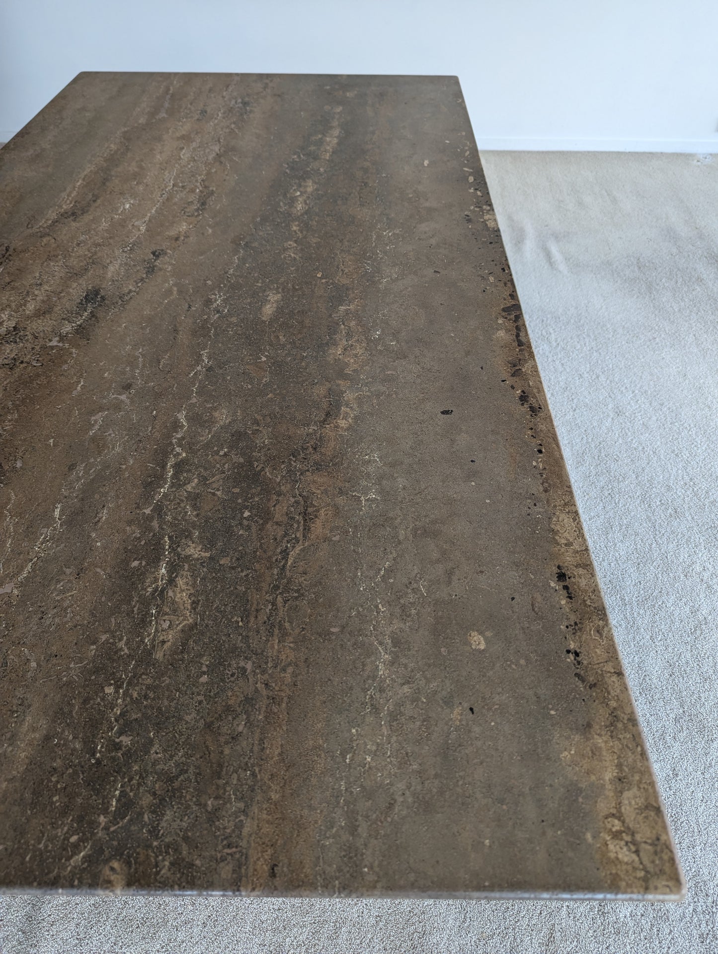 Travertine Dining Table