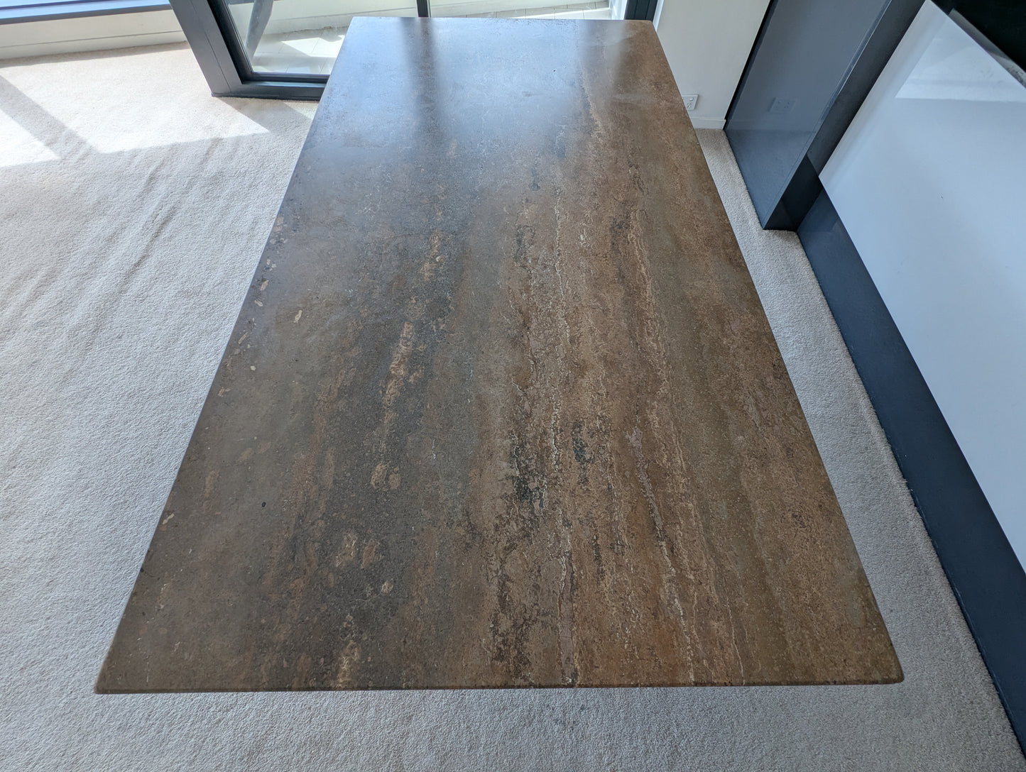 Travertine Dining Table