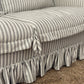 Striped Ruffle Sofa