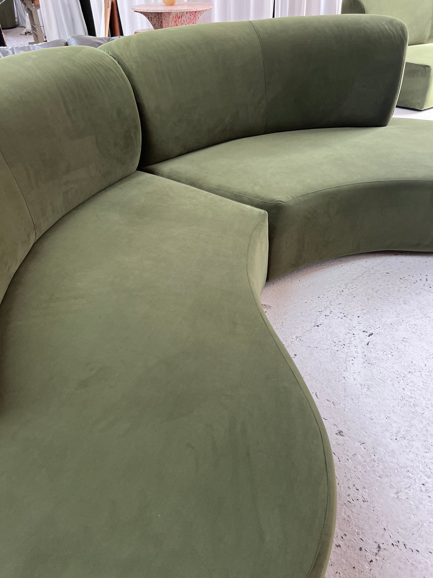 Bespoke Modular Curved Sofa