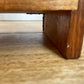 Vintage timber book shelf