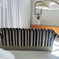 Vintage Stripe Velvet Sofa