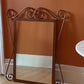 Large Vintage Wrought Iron Mirror
