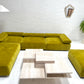 Bespoke Chartreuse Velvet Modular Sofa Set