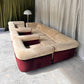 Vintage 8 Piece Fluffy Vanderoza Modular Sofa, 70’s