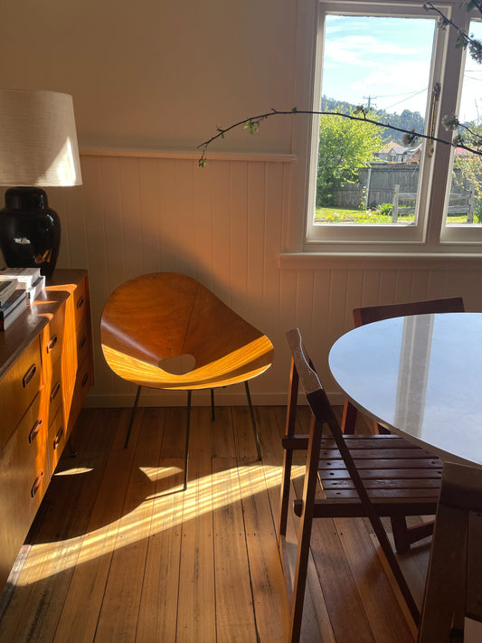 ON HOLD - Mid Century ‘Kone’ chair by Roger McLay