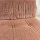 Vintage Dusty Pink Chenille Modular Sofa