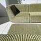 Green Corduroy Modular Sofa