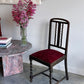 Victorian Blackened Barley-Twist Statement / Hall Chair