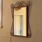 Large Vintage Wrought Iron Mirror