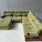 Green Corduroy Modular Sofa