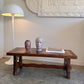 Vintage Retro Tile & Cedar Coffee Table - Spanish Revival