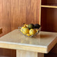 Pair of Vintage Italian Travertine Tables