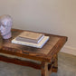 Vintage Retro Tile & Cedar Coffee Table - Spanish Revival