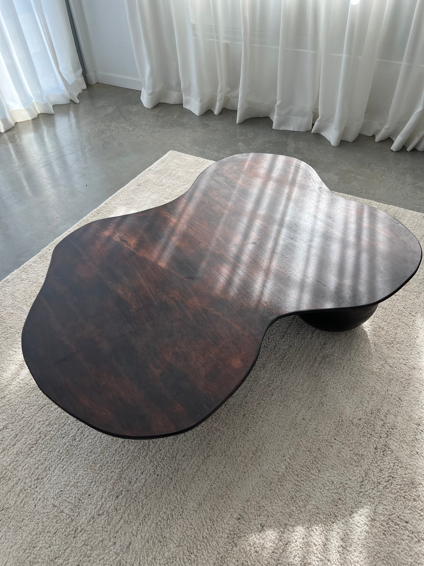 Curved Coffee Table