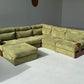 Green Corduroy Modular Sofa