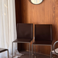 Authentic Calligaris Leather Dining Chairs — Made in Italy (Set of 5)